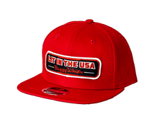 New Era® Red LIT IN THE USA® Hat