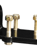 Whip L bracket with 3 holes for mounting