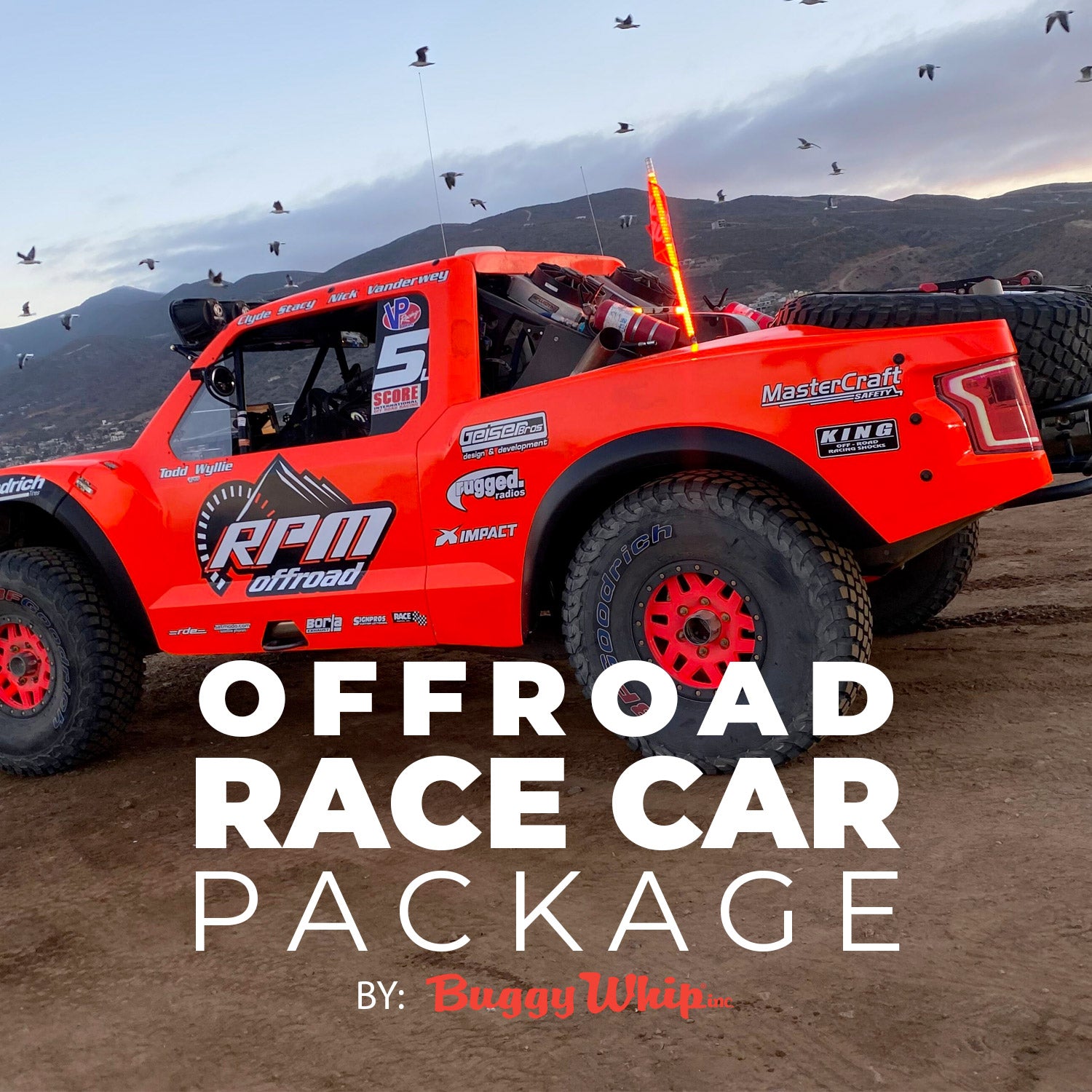 2 Wheel Racing Package Buggy Whip's Ultimate Offroad Race Car Package– buggywhip