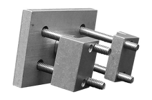Aluminum Bed Rail Stake Pocket Mount (Threaded Whips)