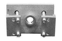 Aluminum Bed Rail Stake Pocket Mount (Threaded Whips)